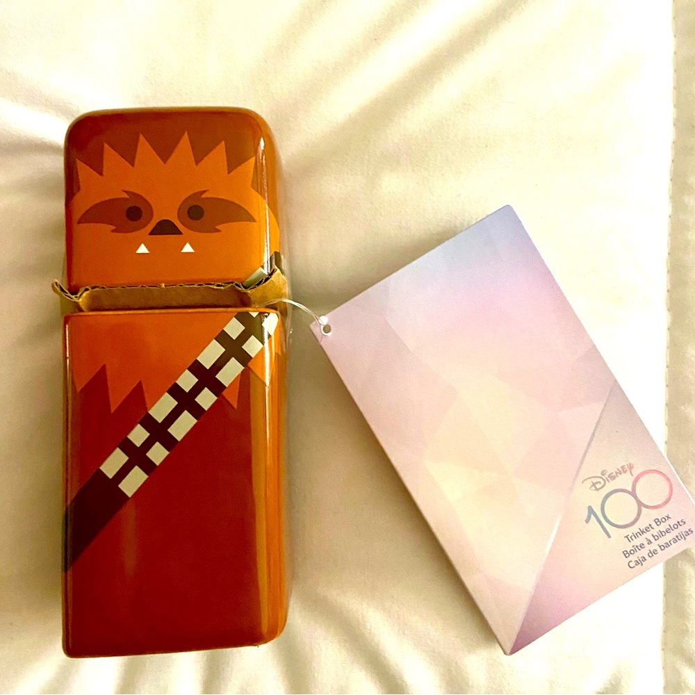 2023 Disney Parks 100 Star Wars Chewbacca Trinket Box Home Decor Disney Home NWT